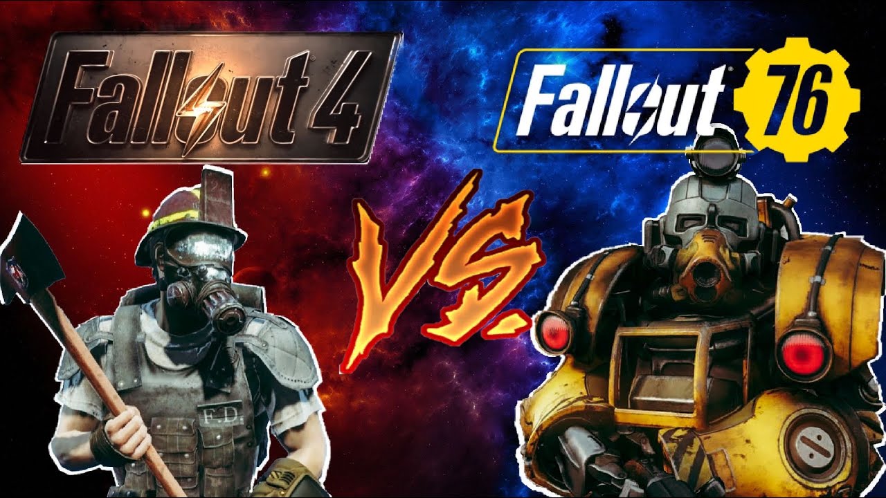 Fallout 76 vs Fallout 4