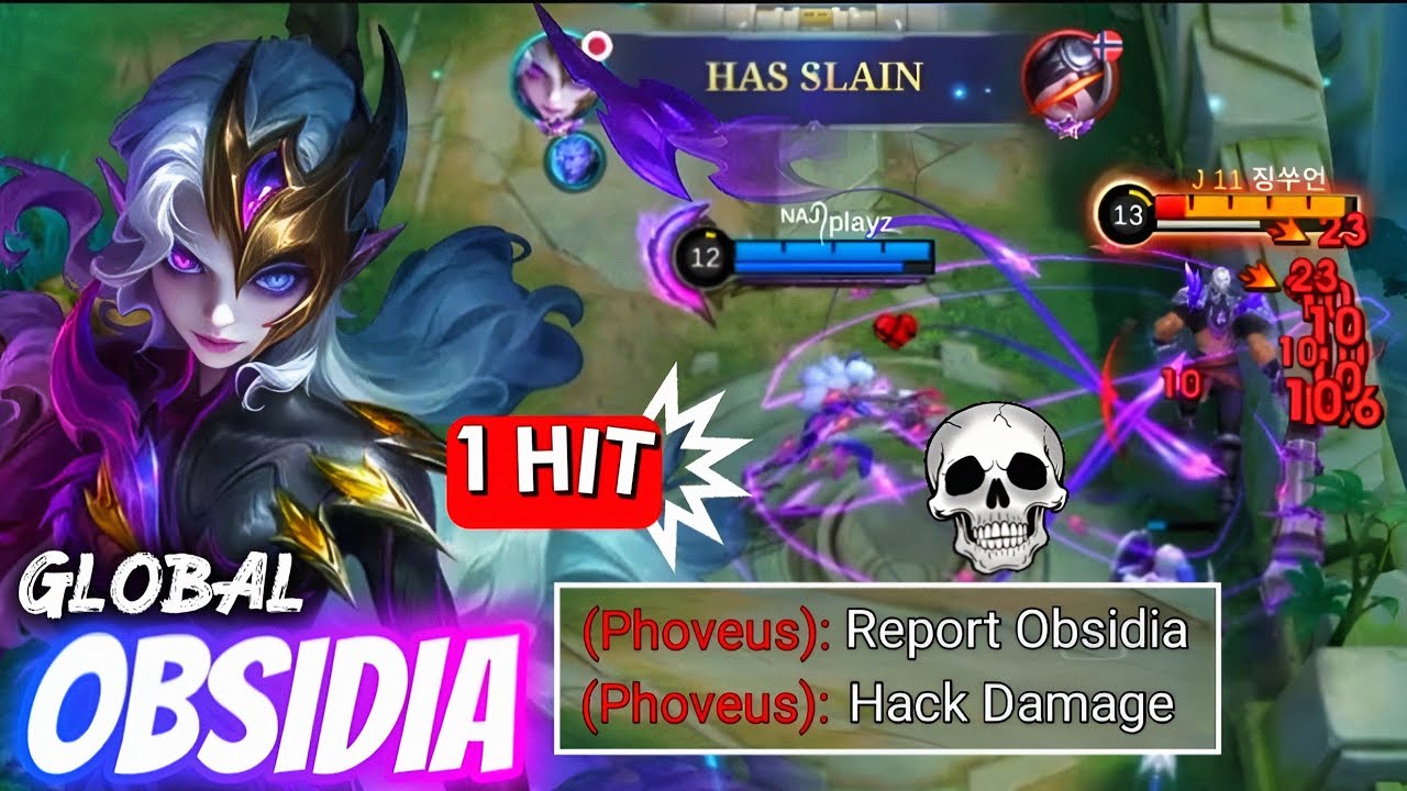 HACK DAMAGE!! 😱BEST OBSIDIA ONE HIT BUILD & EMBLEM!! -  NEW OBSIDIA TUTORIAL 2025 - MLBB