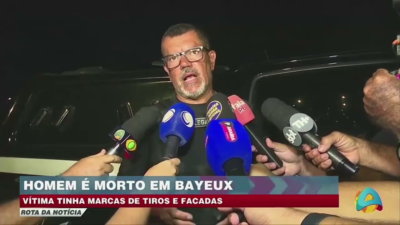 Rota da Notícia - Crime em Bayeux: homem é encontrado morto com marcas de tiros e facadas