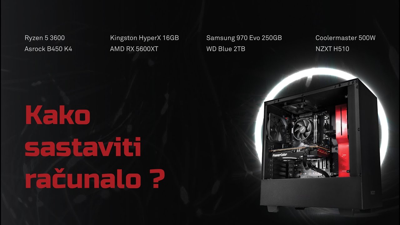 Kako sastaviti računalo? | Hardware predavanje