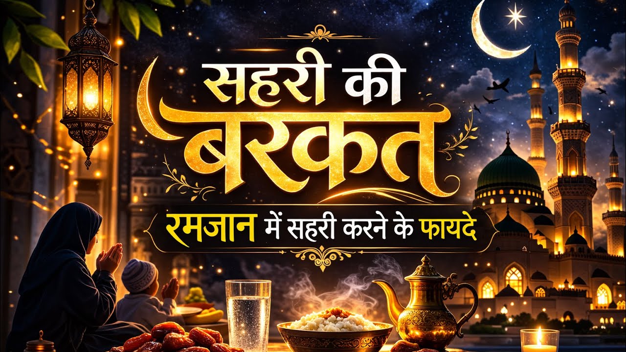 Ramadan Sehri Benefits in Hindi 2026 रमजान में सहरी की बरकत