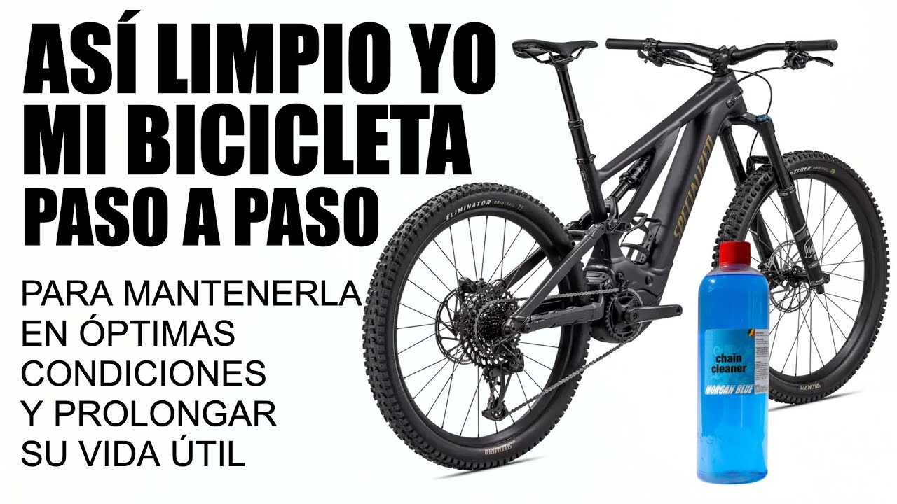 ASÍ LIMPIO YO MI BICICLETA | ALEX LAREDO