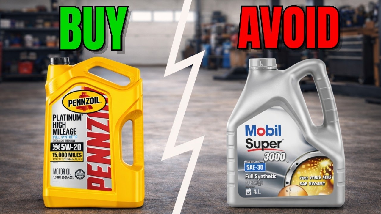 AVOID These 5 Engine Oil Brands (And 10 That Actually Lasted 70,000+ Miles)