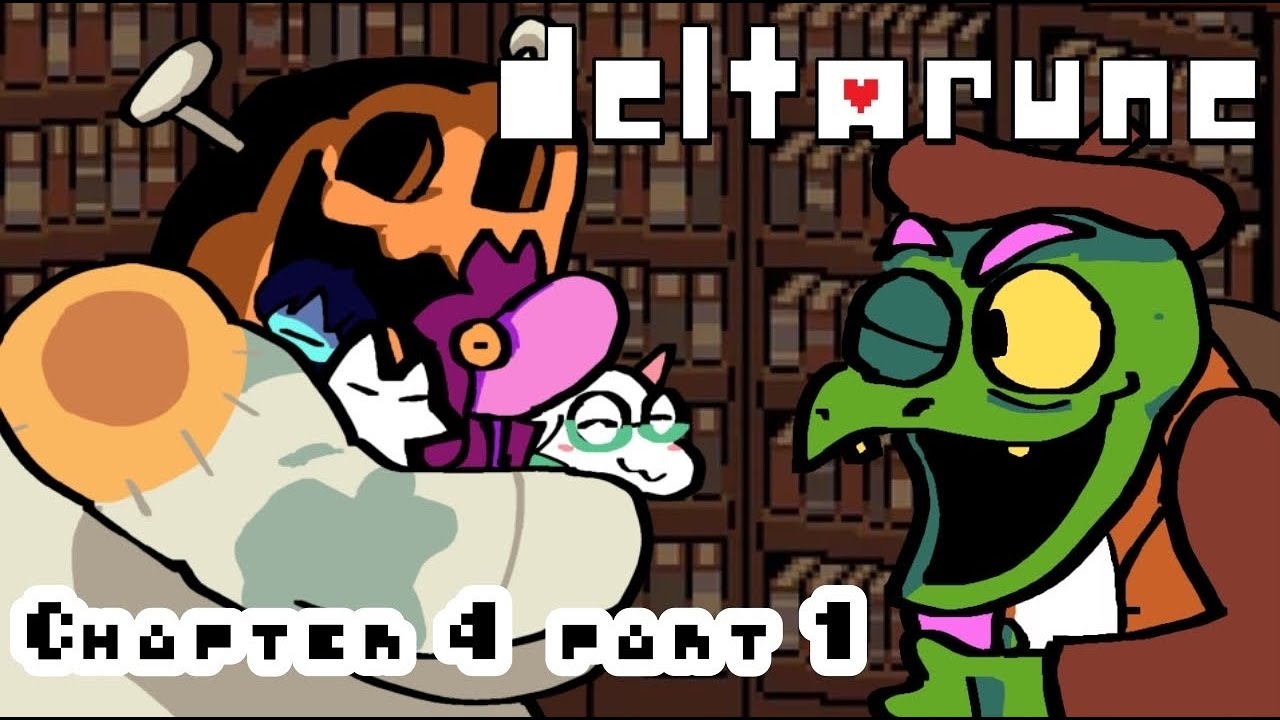 Deltarune Chapter 4 [ Part 1 ] Going to church on a monday