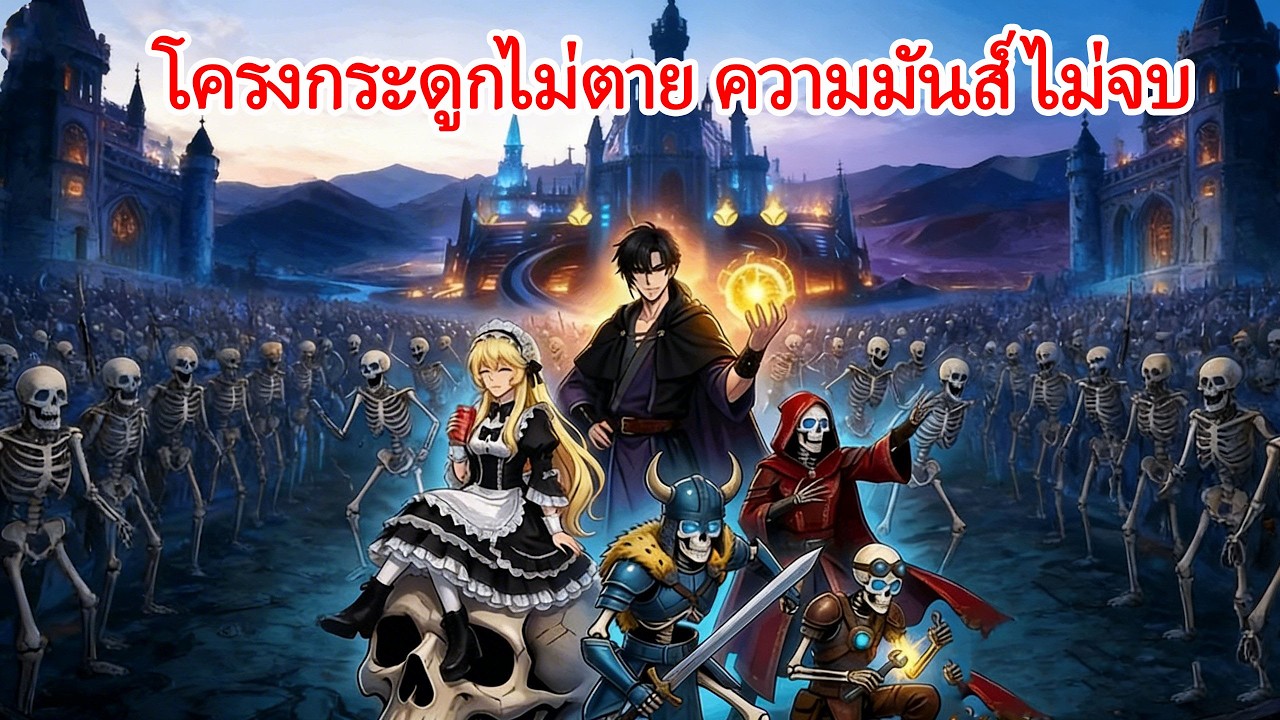 อัญเชิญผู้เล่น: กองทัพโครงกระดูกของข้าคือชาวเน็ตสายป่วน! ตอนที่ 1–61 #ซีรีส์จีน #สายเกม