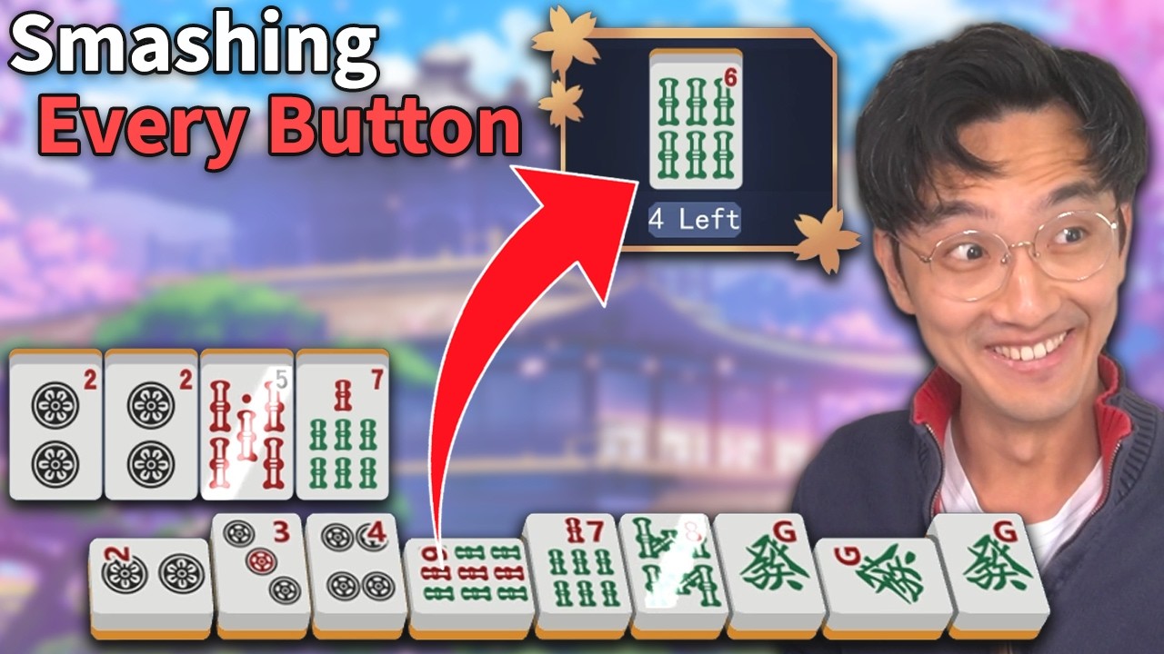 Mahjong Tiles Can Tell When You Have Self Doubt - Good Thing I Have None [Mahjong Soul]
