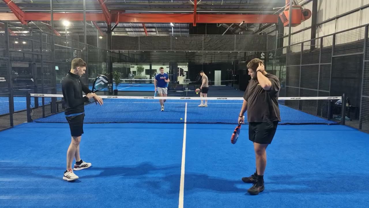 Bol + Andy v Dylan + Jake (3-6, 3-6) levels 2.5