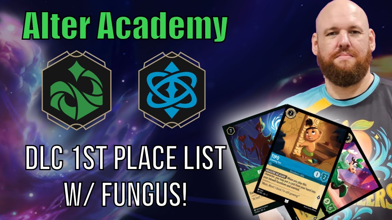 Disney Lorcana's Alter Academy (Featuring Emerarld/Sapphire DLC Richmond Winner Fungus!!)