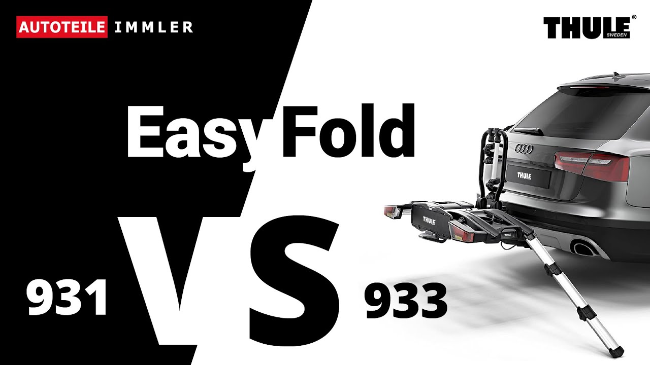 ATI FAQ #1 Unterschied THULE EasyFold 2 931 zu EasyFold XT 2 933