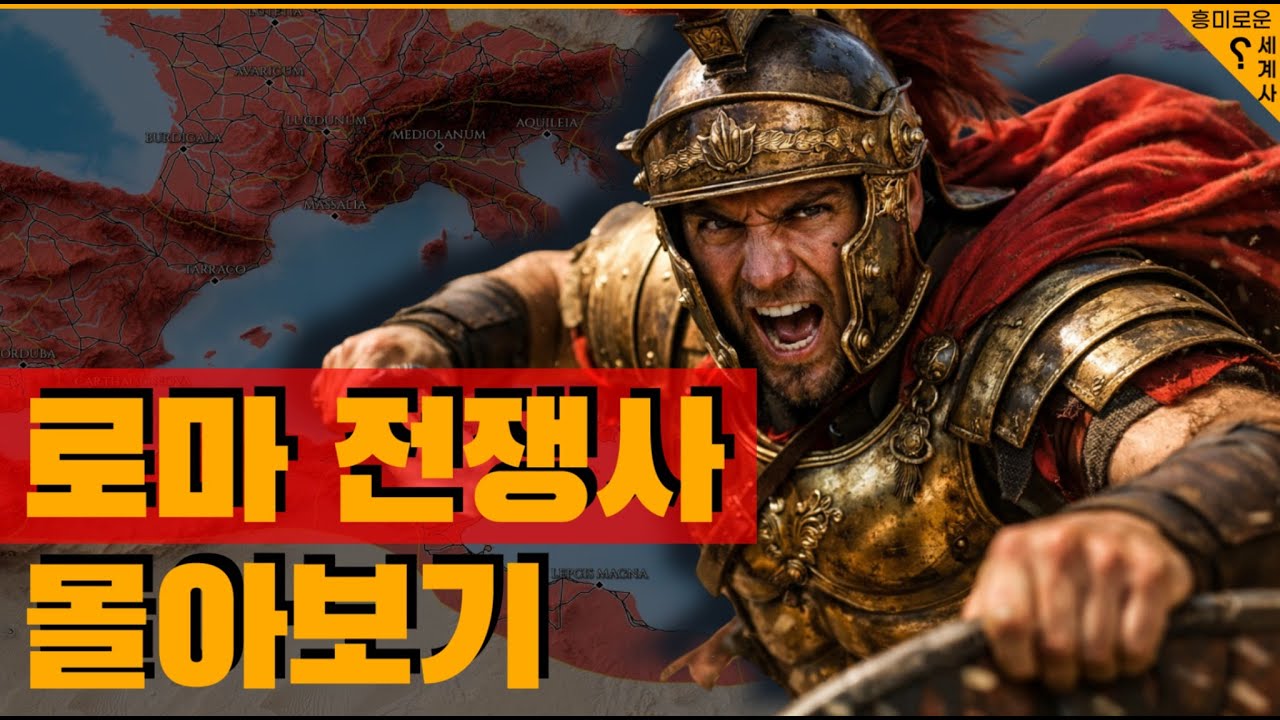 로마군은 왜 그렇게 강했을까?｜로마 전쟁사 몰아보기