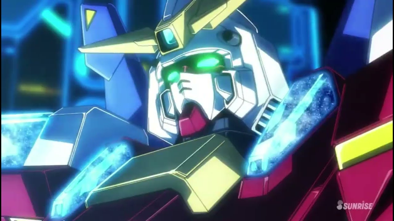 GUNDAM BUILD FIGHTERS OV 2, Reiji xuất hiện phút cuối. Nhạc remix EDM điện tử hay #gundam #anime