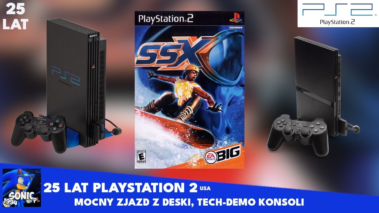 25. rocznica PlayStation 2 w USA z pierwszym SSX