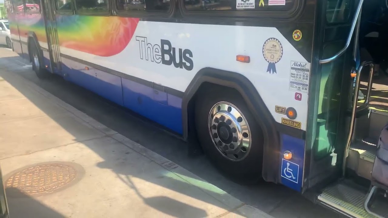 [Oahu] Honolulu Bus #855 Route 40 (retired in 2025)