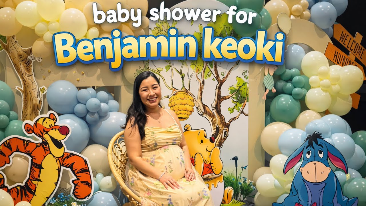 Baby Shower Vlog | Celebrating Benjamin Keoki
