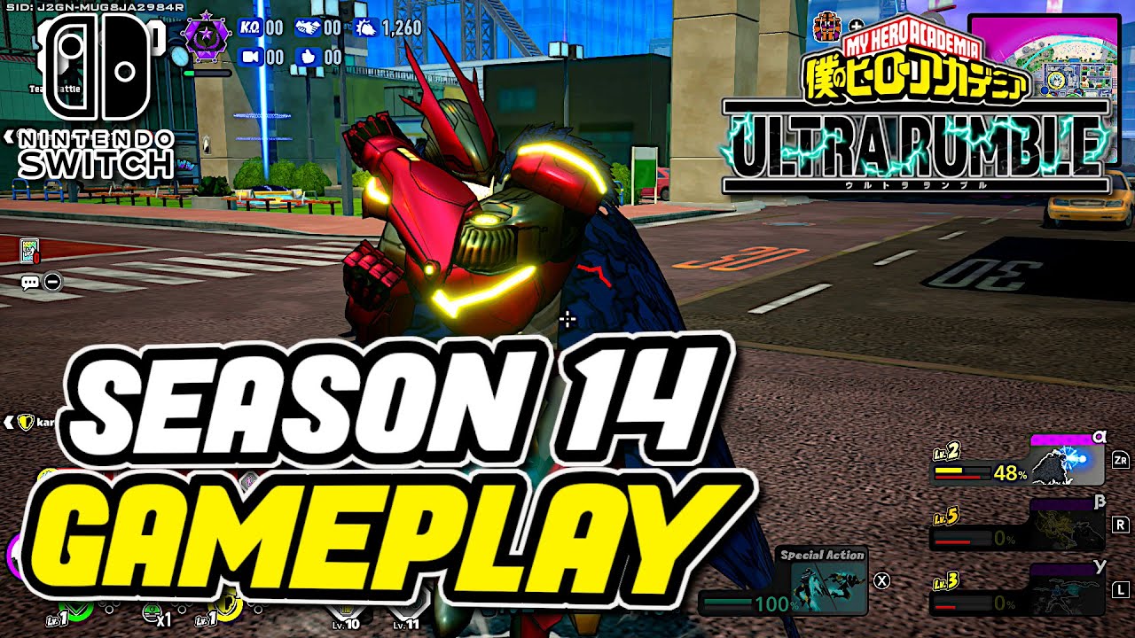 MY HERO ULTRA RUMBLE - [Nintendo Switch] - (Season 14 Gameplay) #3