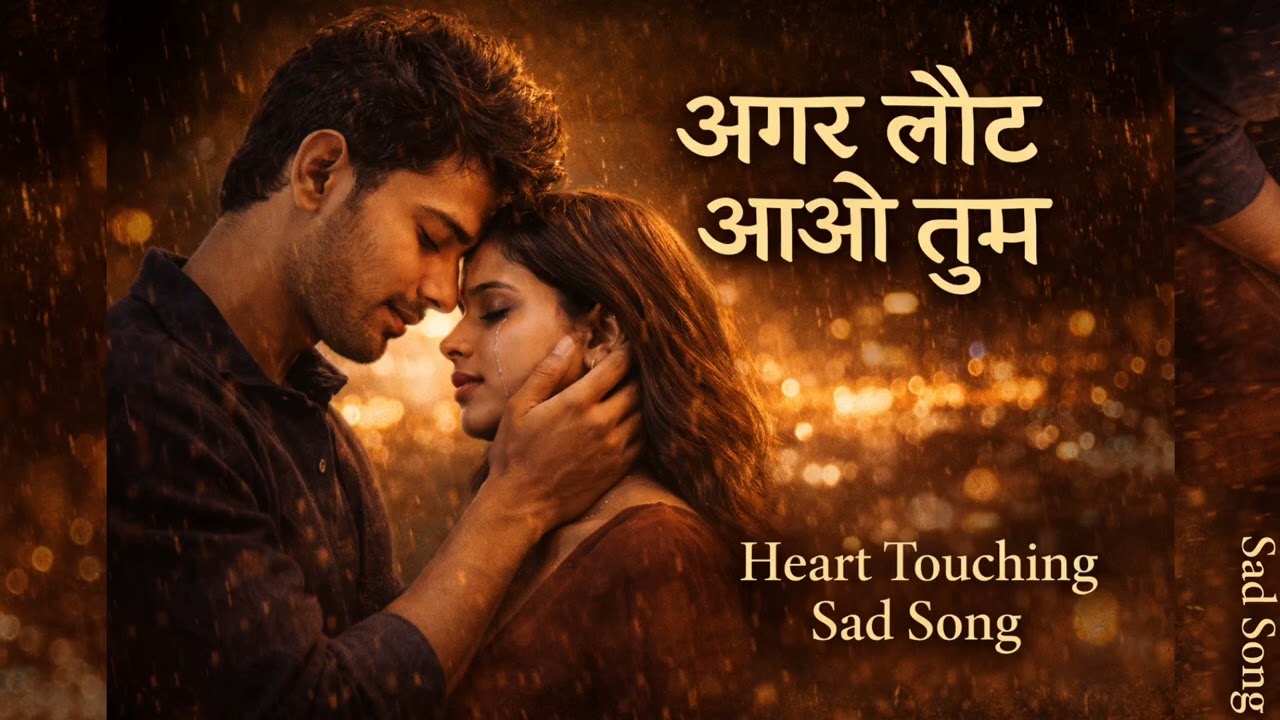 AGAR LAUT AAO TUM ❤ | HEART TOUCHING SAD SONG 🎶 | HINDI SONG BOLLYWOOD TYPE 