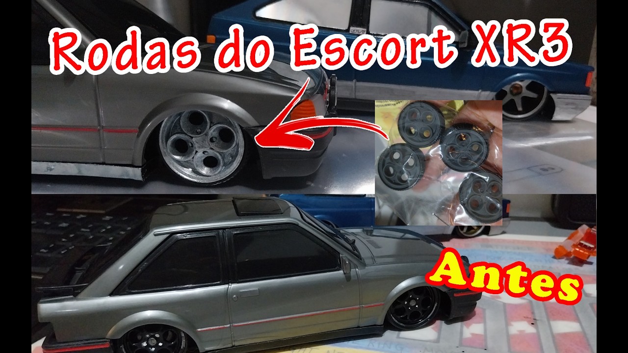 Chegaram novas Rodas do Escort, divreplas!