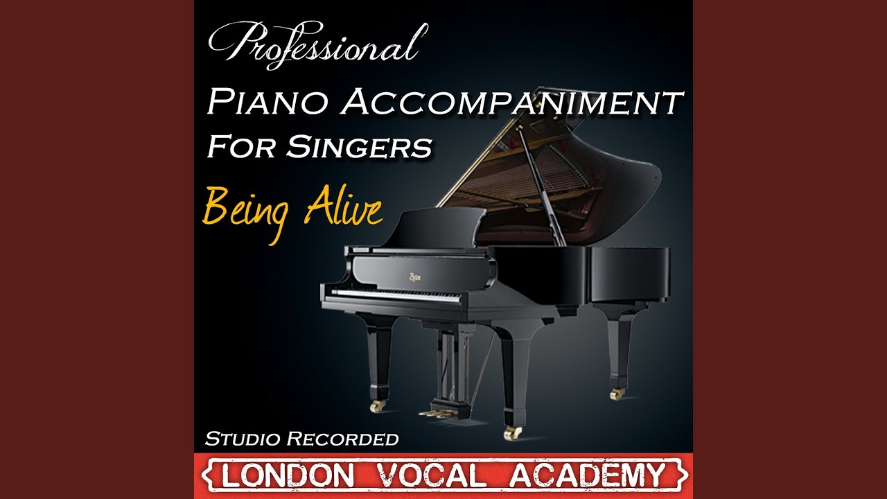 Being Alive ('Company' Piano Accompaniment) (Professional Karaoke Backing Track)