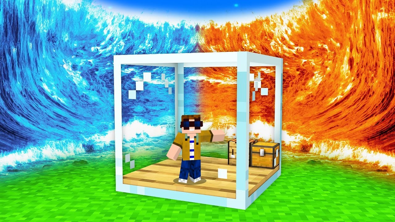 SICHERSTES BAUMHAUS vs. TSUNAMI NATURKATASTROPHE! 🌊 (Minecraft)