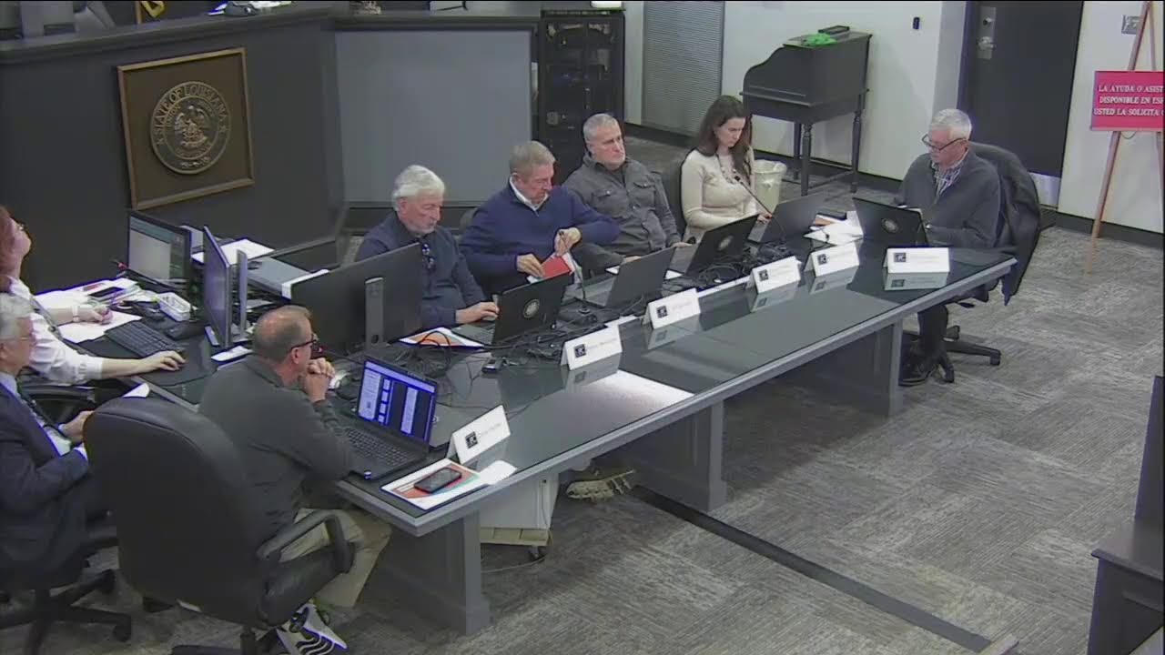 Bossier City-Parish Metropolitan Planning Commission Regular Meeting Live Stream -January 15th, 2025