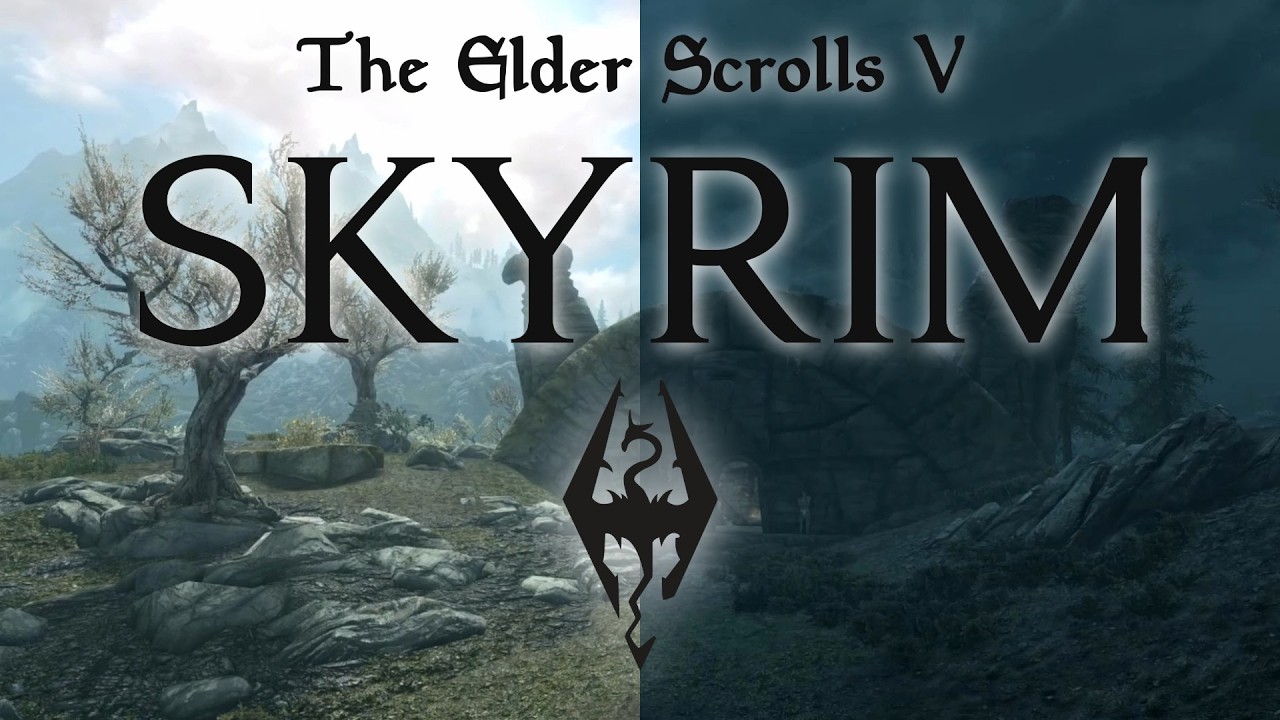 SKYRIM - Full Day/Night Cycle - Music & Ambience - No AI