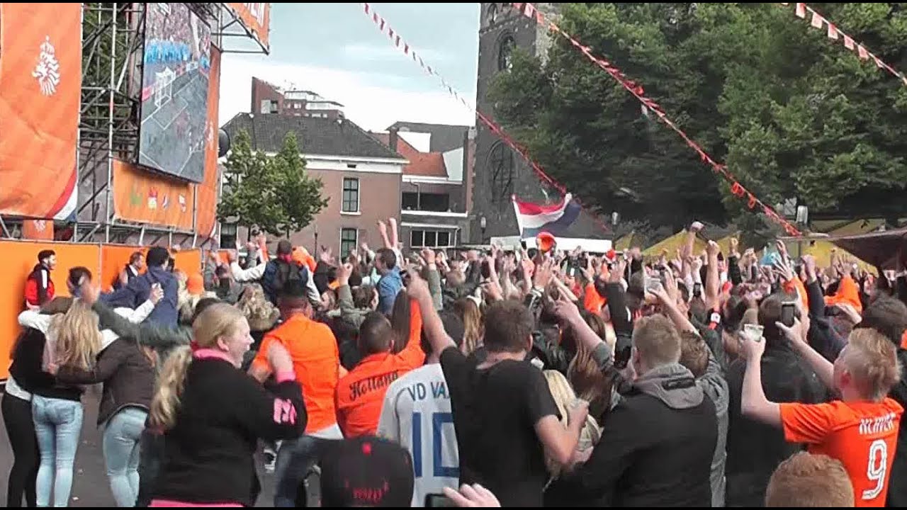 WK 2014 Nederland - Mexico