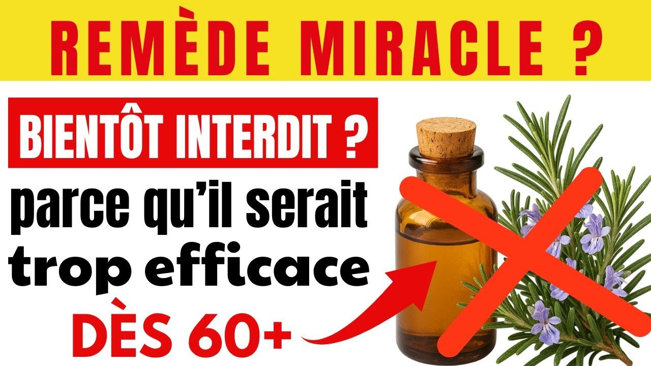 Ce que l'industrie pharmaceutique tait sur le Romarin !