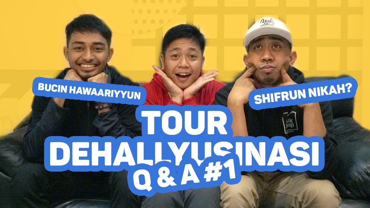 [Q and A] Tour Dehallyusinasi Jogja - Hawaariyyun, Fuadh Naim, Shifrunn