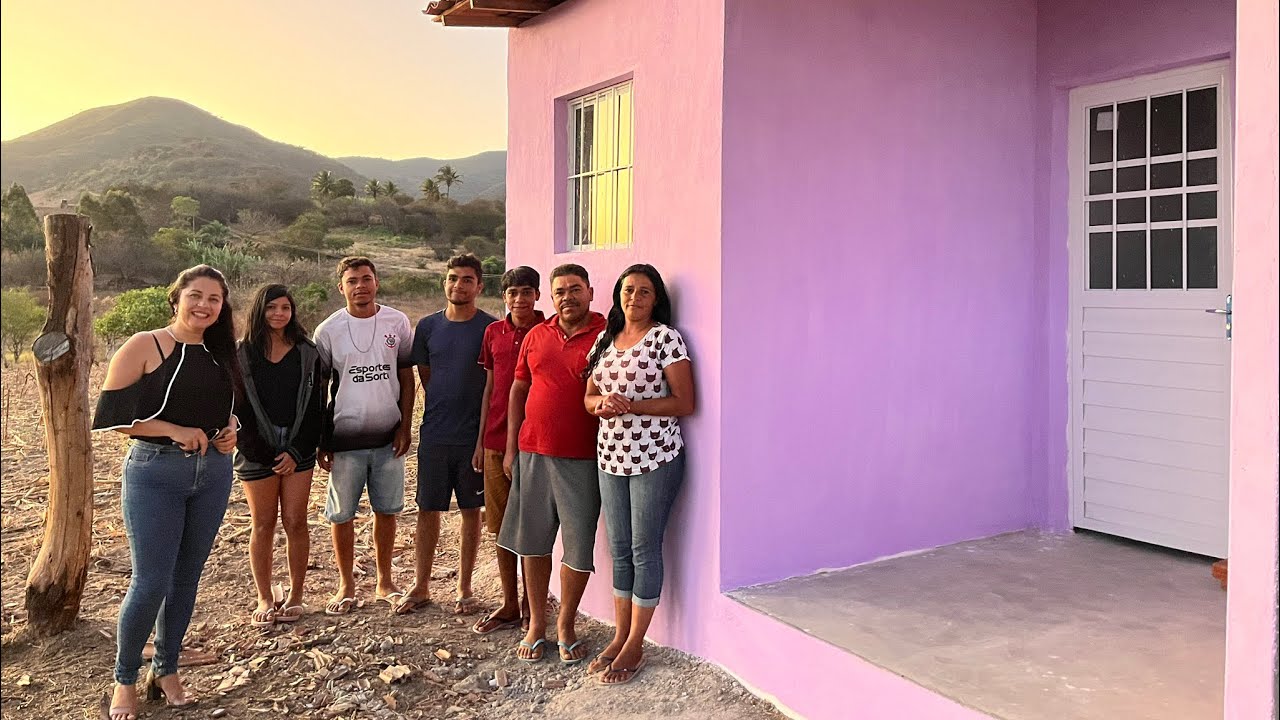 FAMÍLIA DE GIDALVA GANHA CASA NOVA😃