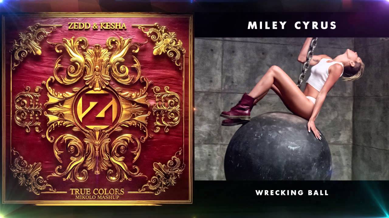 Ke$ha vs. Miley Cyrus - True Colors (Mashup)