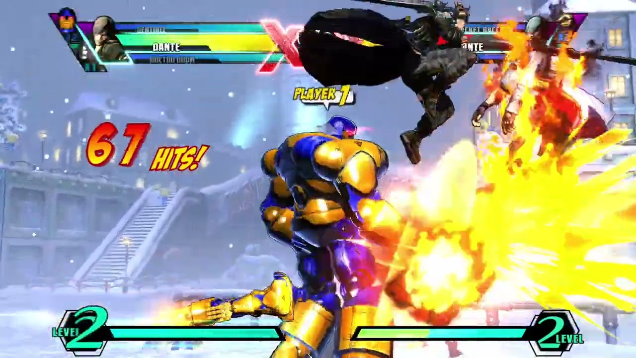 Umvc3 dante gun loops (3 reps)