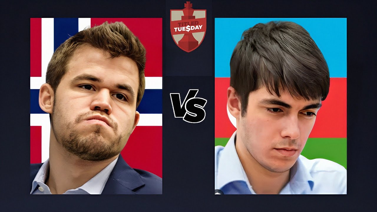 Magnus Carlsen vs Mahammad Muradli | Titled Tuesday | September 23, 2025 | chesscom 