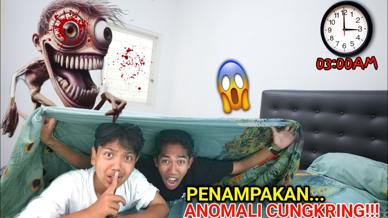 SEMBUNYI DARI ANOMALI CUNGKRING😱YG DATANG TEPAT JAM 3 PAGI MASUK KERUMAH ARIK?? | Mikael TubeHD