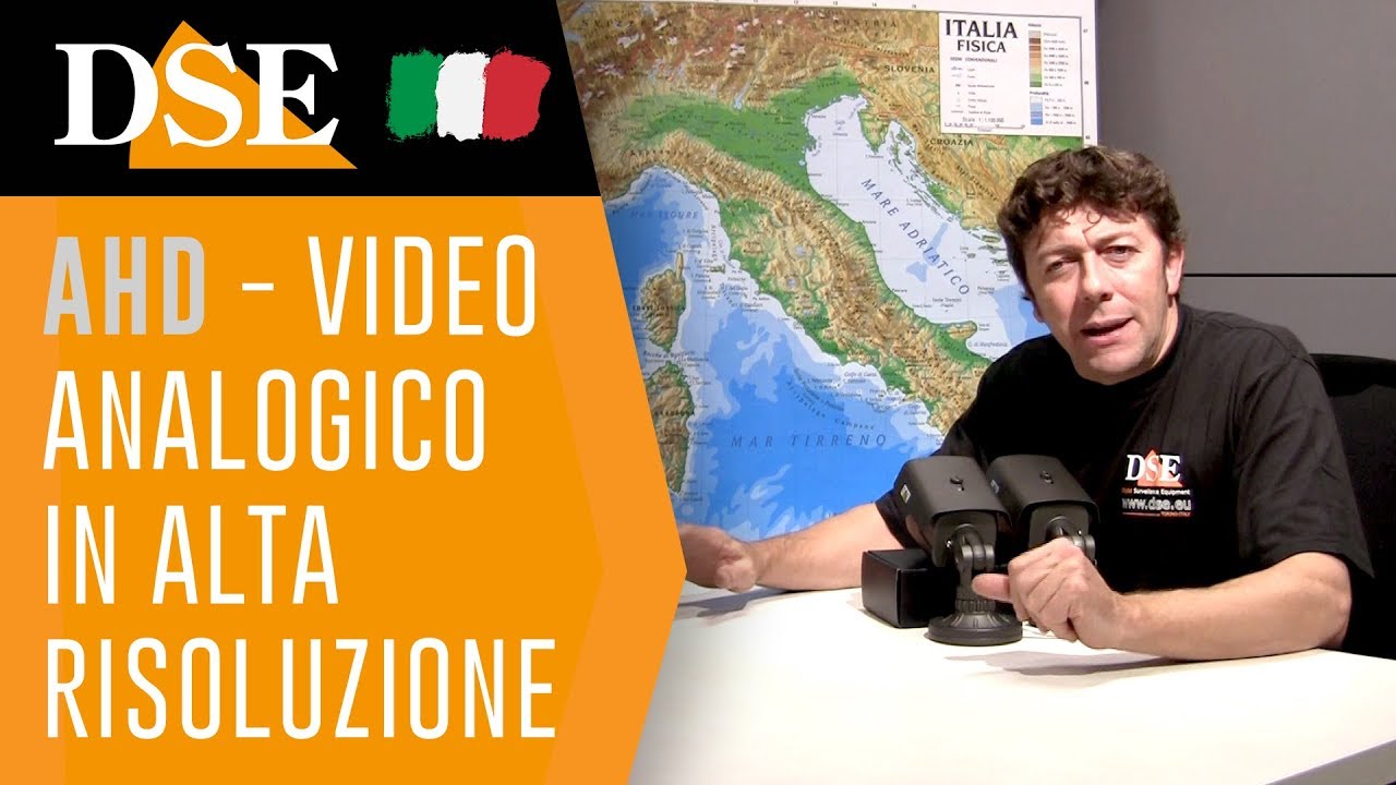 DSE tutorial - Tecnologia AHD e principali altre tecnologie per TVCC  - Versione integrale (30 min.)