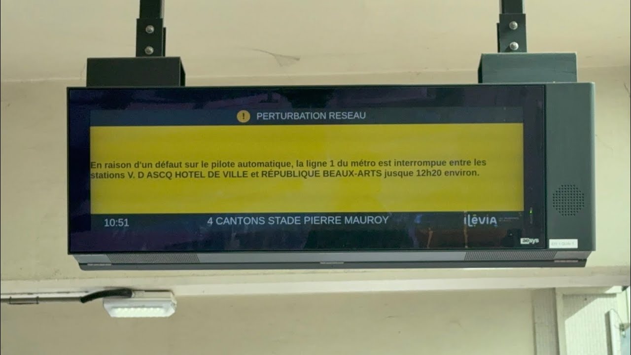 [ALSTOM] Terminus Provisoire : Rebroussement &agrave; H&ocirc;tel de Ville en BOA + Trajets