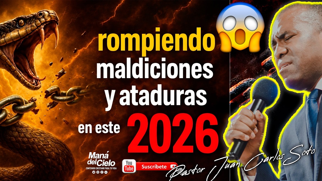 😭Reprende TODA LA MALDICIÓN😲ATADURAS😭EN ESTE 2026/ INGLES Y ESPAÑOL-Pastor Juan Carlos Soto