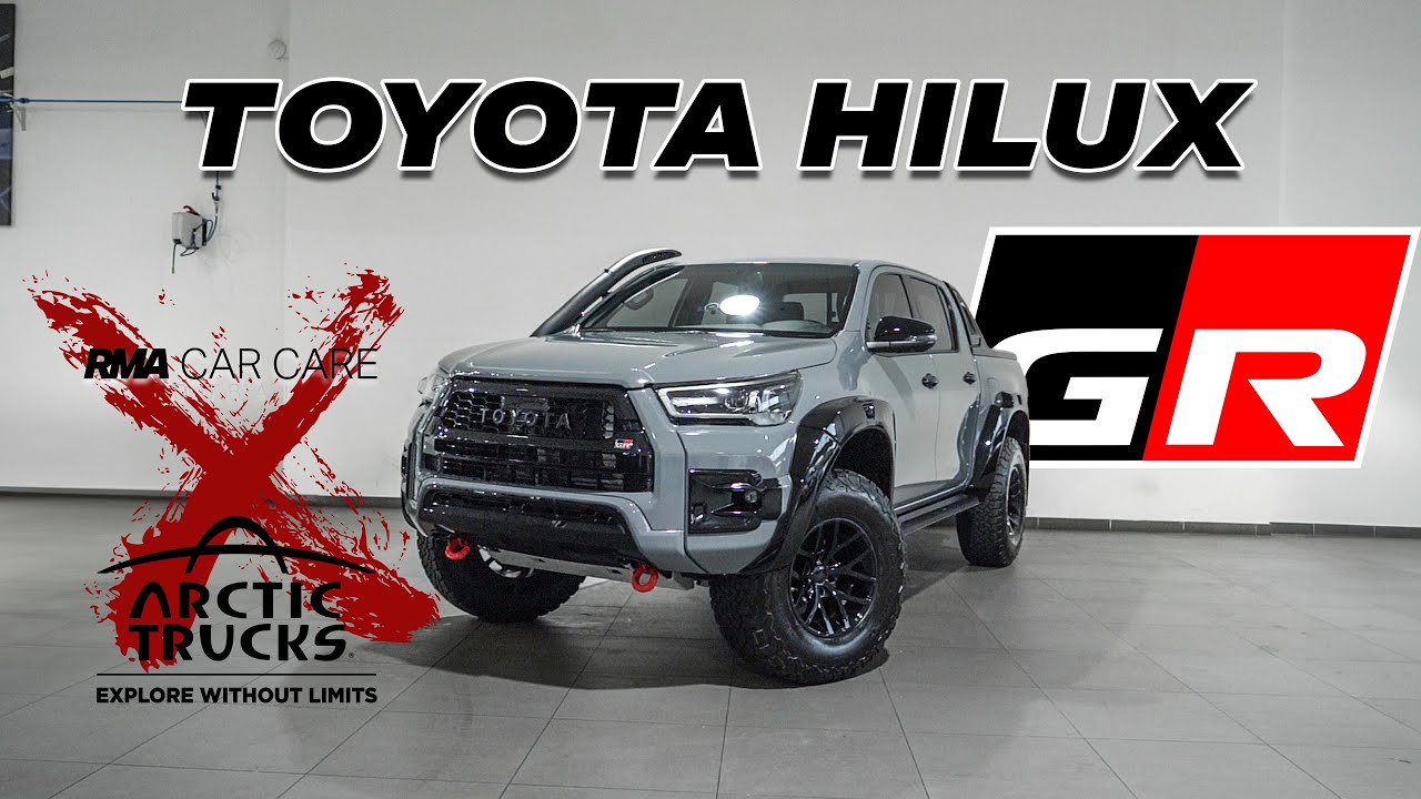 Custom Toyota Hilux GR: Arctic Trucks Build Enhanced by RMA CAR CARE with PPF Colour Transformation!