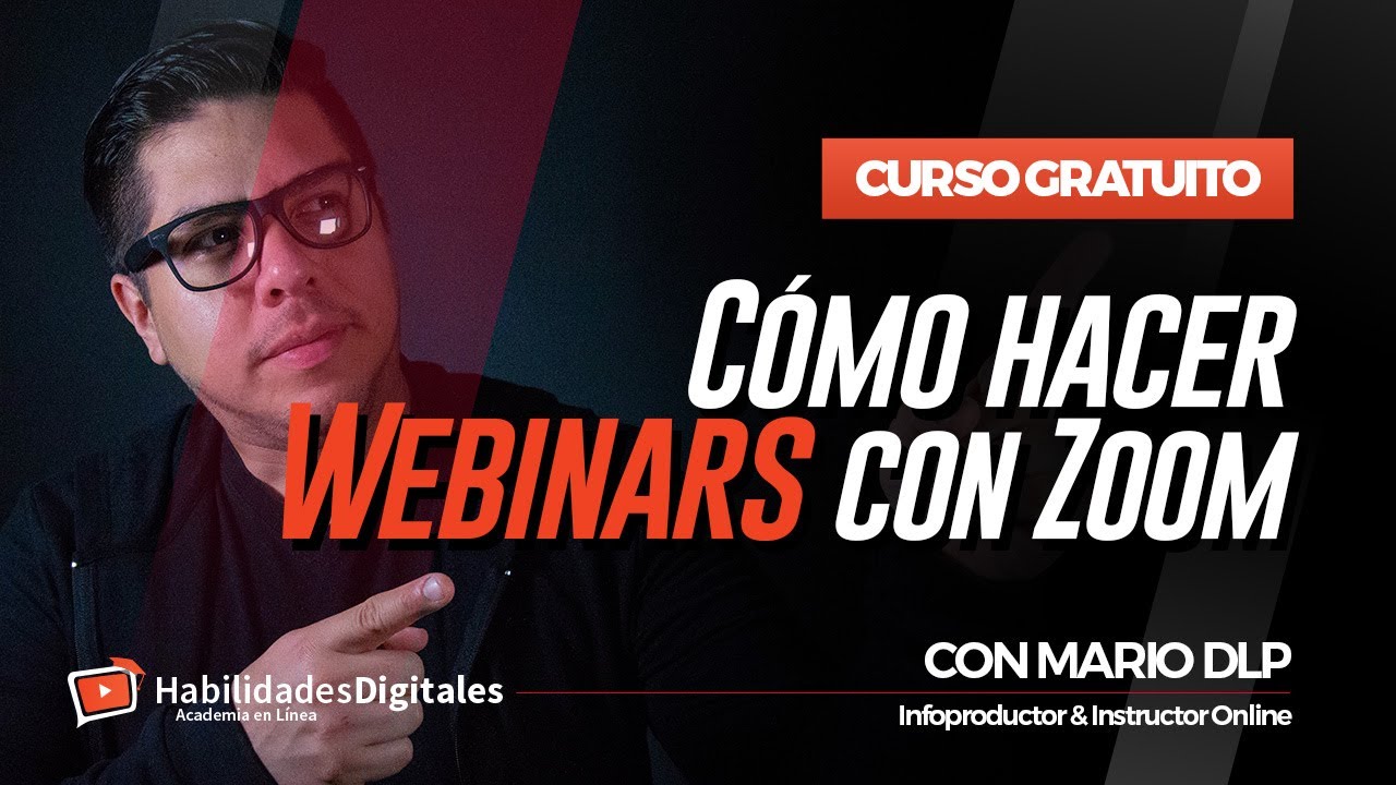 Cómo hacer webinars en Zoom · Seminarios Web · Curso Gratuito