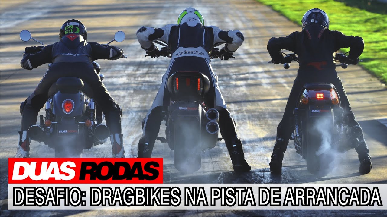 Comparativo: Ducati Diavel x Triumph Rocket III x Harley-Davidson V-Rod