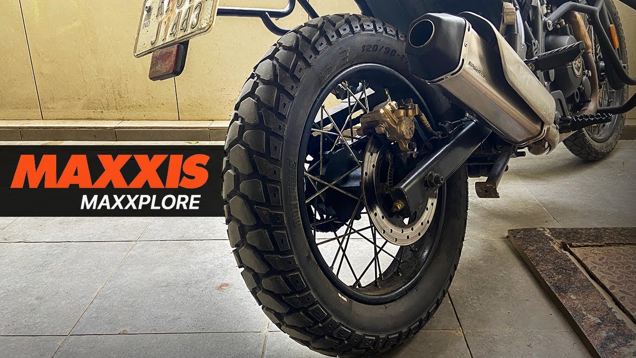 Тестирую новые шины на своём Himalayan | Maxxis Maxxplore