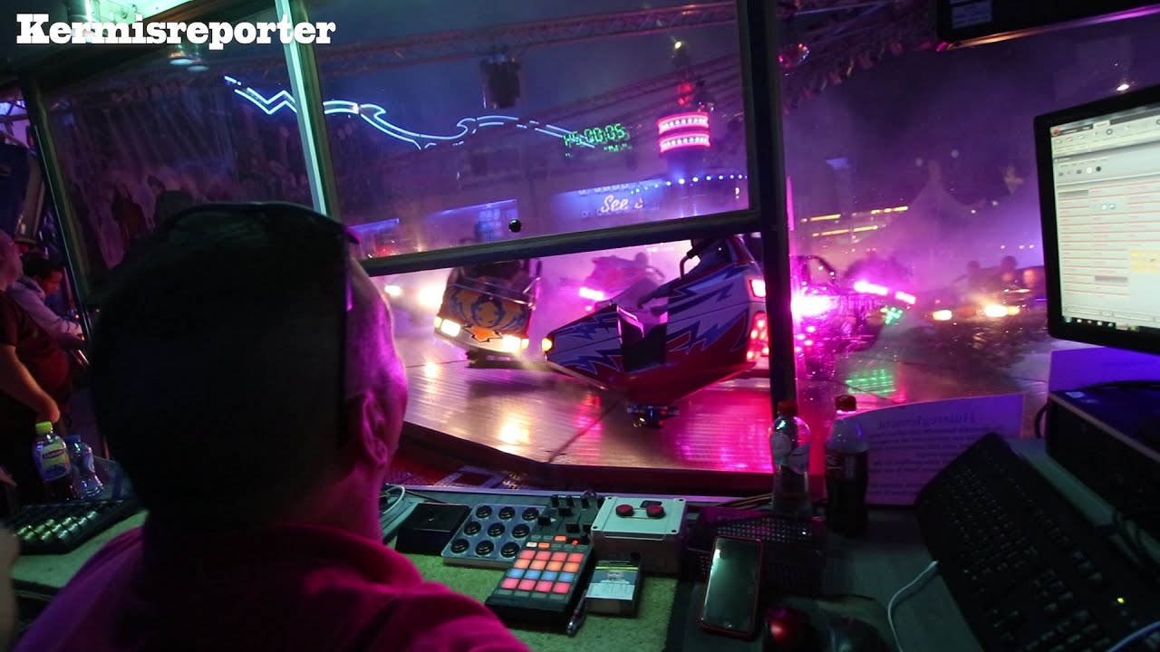 Deca Dance operator view, kermis Hasselt 2019