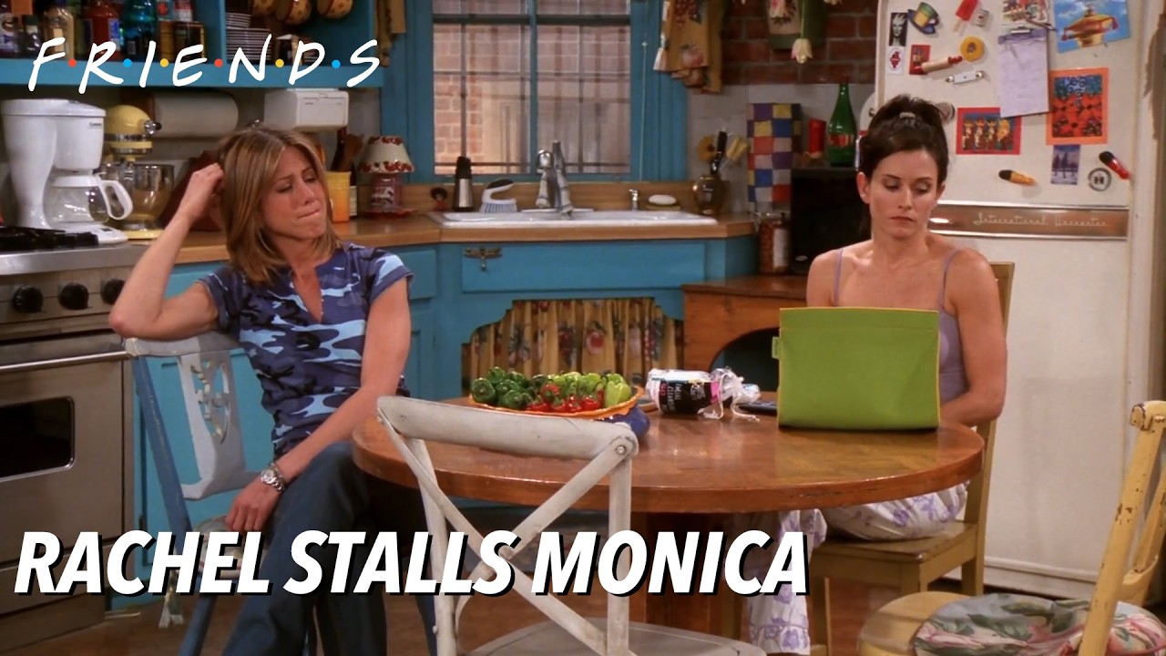 Rachel Stalls Monica | FRIENDS