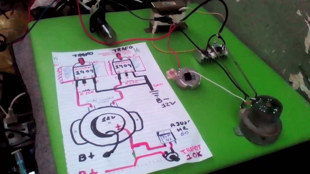 TESTE: do esquema do ocilador senoidal mecanico para os amigos do canal,100%MAGAIVER.