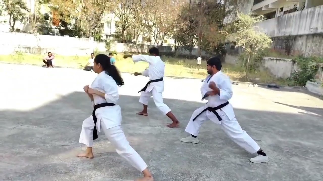 Train like a pro at Iyashi Martial Arts, Gachibowli!#iyashimartialarts #karatelife #martialarts