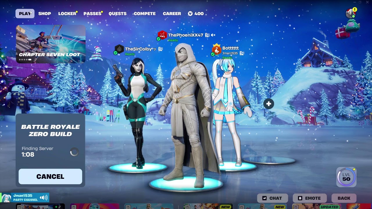 Fortnite Cozy Gaming