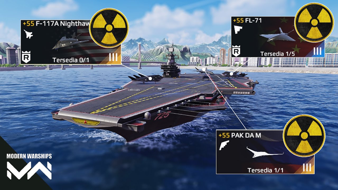 RF Typhoon Full Item Terlarang Langsung Hujan Nuklir!! - Modern Warships