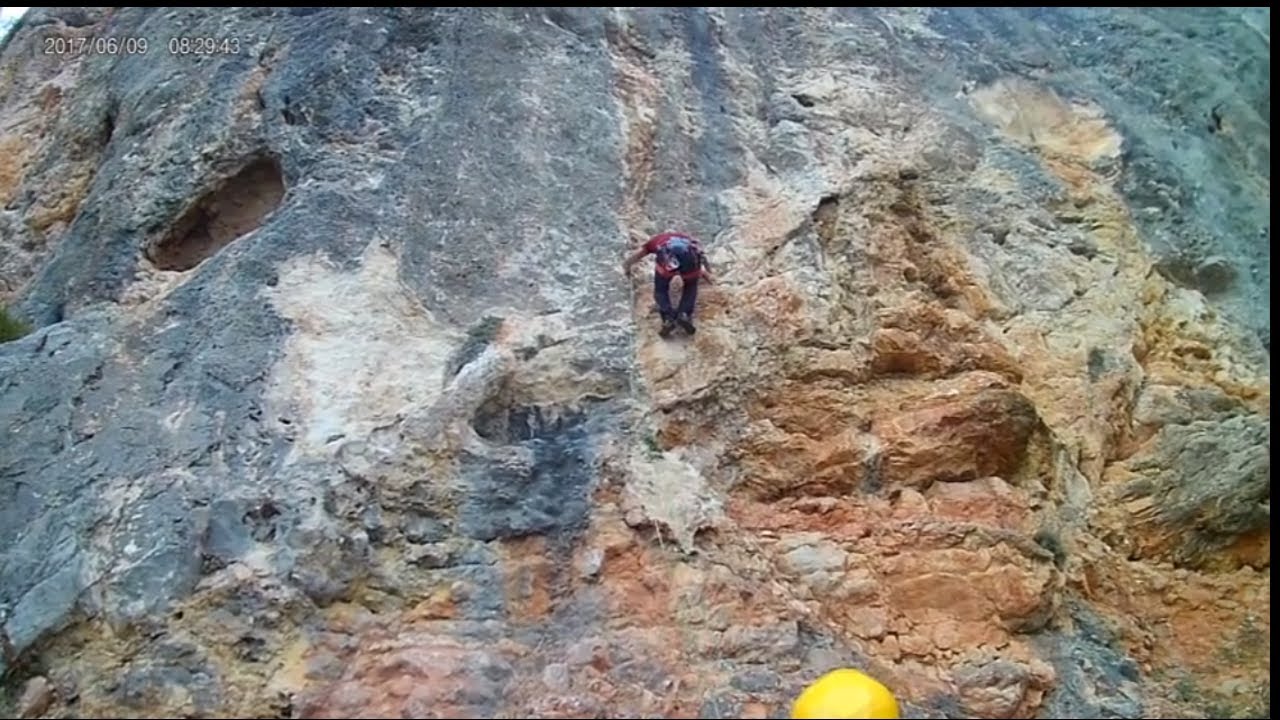 Pinares -Escalada - Málaga -1 Rebel bez príciny 6c 15m