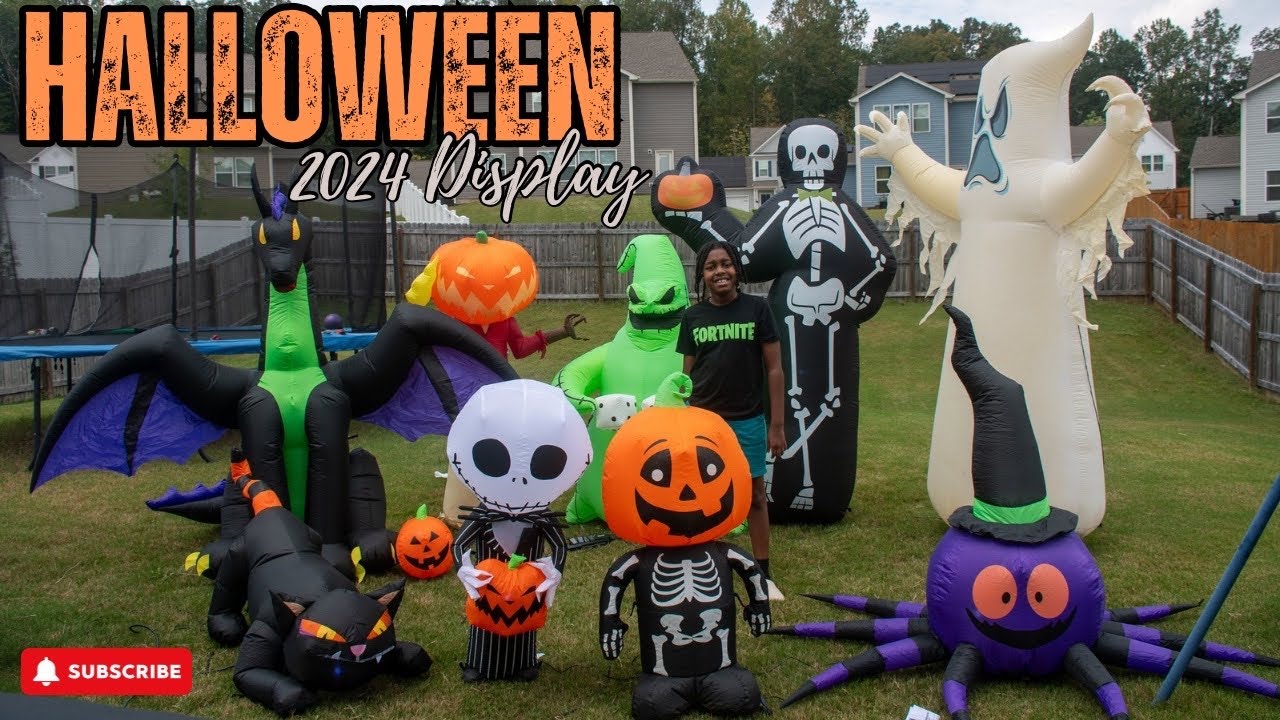 Unboxing 2024 Halloween Inflatables for Display