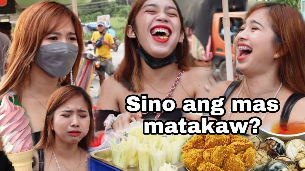 Sino Ang Mas Matakaw! Public Foodtrip | Mahalia E.