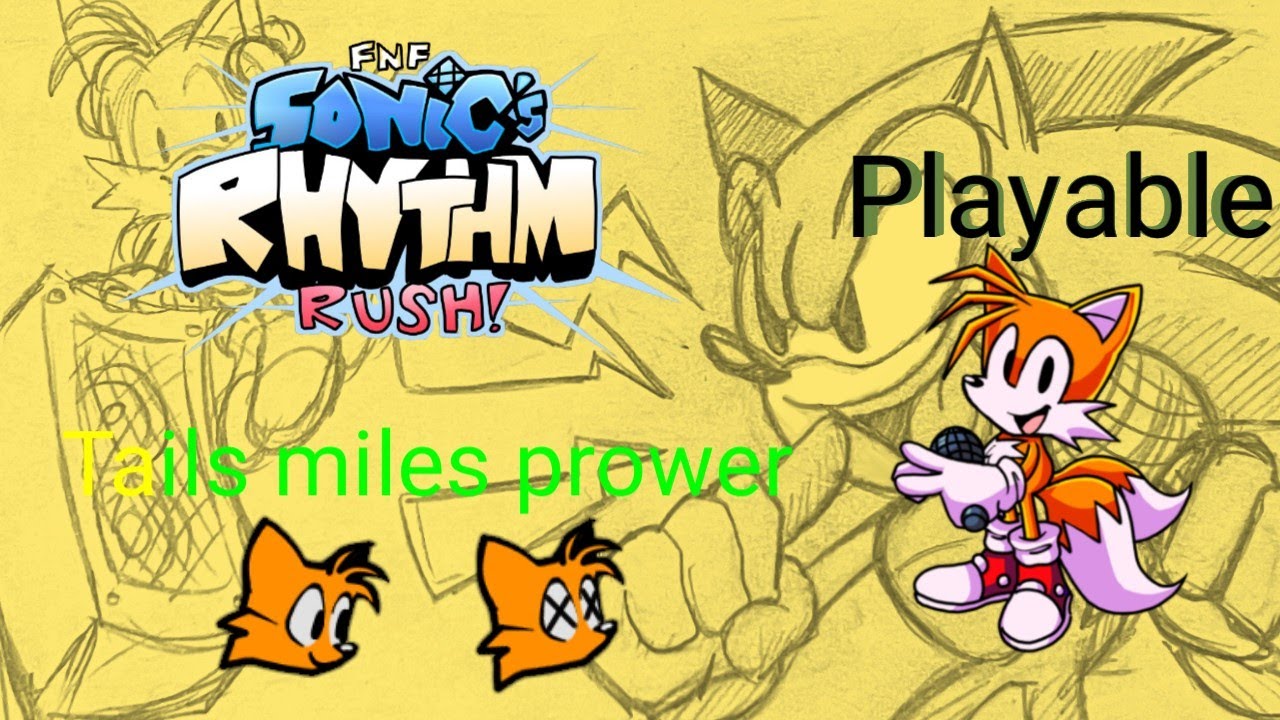 tails modern concept playable sonic's Rhythm Rush